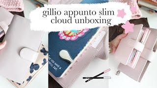 Unboxing my new Gillio Appunto Slim Cloud + quick planner chat | Ariebea