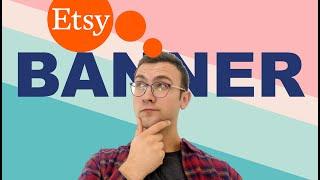 How to make a banner for Etsy - using Canva (For Beginners)