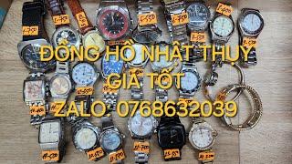 ⌚️0768632039⌚️ ĐỒNG HỒ NHẬT THỤY-GIÁ TỐT [ĐÃ BÁN: 2-3-6-7-10-14-16-19-23] #diy_tools_huỳnh