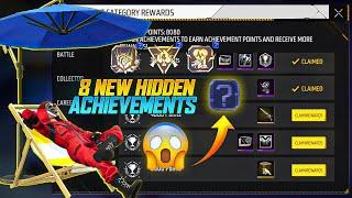 Top 8 New Hidden Achievements Free Fire | How To Find and Complete Hidden Achievements