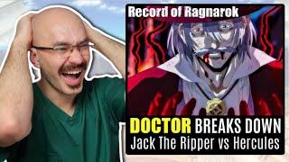 Doctor breaks down Jack The Ripper vs Hercules FIGHT | Record of Ragnarok S2