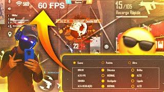 COMO ATIVAR O ALTO FPS NO SUAVE OU PADRÃO NO FREE FIRE PARA TODOS CELULARES