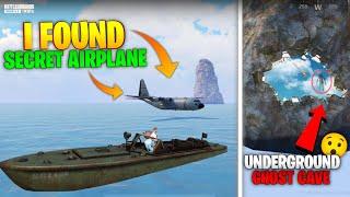  I Found Mysterious Secret Airplane And Underground Ghost Cave In BGMI PUBG Mobile | Top 5 Places