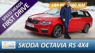 2016 Skoda Octavia Combi RS 2.0 TDI 4x4 Test - Fahrbericht - Review