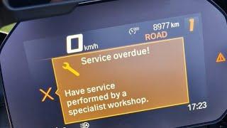 BMW 1250gs /gsa. Reset the service indicator/light in minutes!