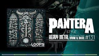 Heavy Metal Backing Track / Drum And Bass / Pantera Style / 130 bpm Jam in D Minor