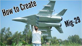 How to make a real look rc fighter jet | mig-29 | rc life