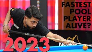 Fastest Pool Player Ever? Soufi Mohammad vs Henrique Correira | 2023 9 Ball Eurotour