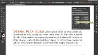 Illustrator CC Tutorials - 4 - Kerning and Tracking