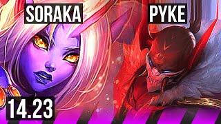 SORAKA & Kalista vs PYKE & Corki (SUP) | KR Diamond | 14.23