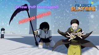 BEST COMBO Arrow 1v1 Montages!! PROJECT SLAYERS