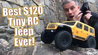 Too Cool Tiny 4WD RC Truck! Axial Racing SCX24 2019 Jeep Wrangler JLU RTR Review | RC Driver