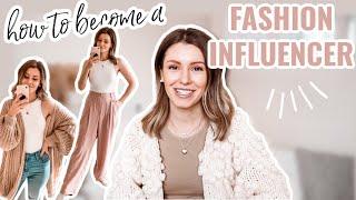 How to Become a Fashion Blogger / Influencer *even with no money* on Instagram or YouTube in 2022