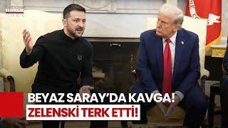 Trump - Zelenski Görüşmesinde Kavga! Trump Zelenski'yi Beyaz Saray'dan Kovdu