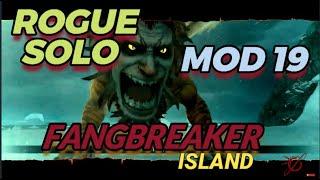 Neverwinter- Rogue Fangbreaker island Solo , module 19.