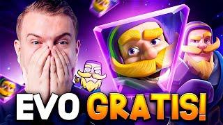 REGALAN EL CABALLERO EVOLUCIONADO! CUENTA SECUNDARIA EN CLASH ROYALE