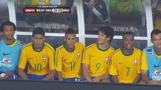 Neymar's First Game For Brazil In 2010