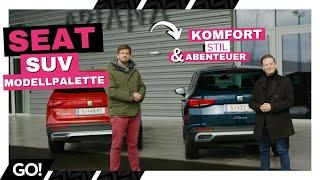 Vielfalt für jeden Lifestyle - Die Seat SUV Modellpalette