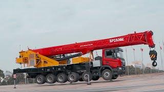 The Very Impressive and Incredible High Performance Advanced Modern Truck Crane