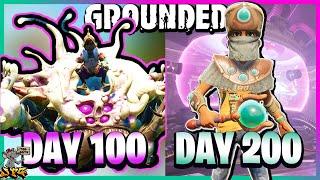 I Survived 200 Days In Grounded! Can I Make It To New Game Plus And Build A Giant Museum?