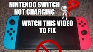 How to fix Nintendo Switch NOT CHARGING? Easy Fix