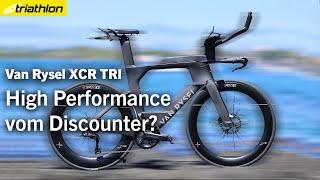 Van Rysel XCR TRI: Was kann das Triathlonrad vom Sportartikel-Discounter?