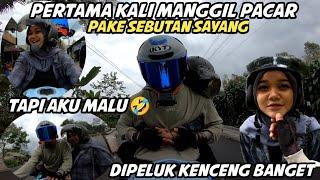 PERTAMA KALI MANGGIL SAYANG KE PACAR TAPI MALU MALU 