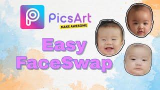 EASY FACESWAP | PICSART APP | FOR CAKE TOPPERS AND DESIGN