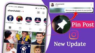 Instagram  Pin Posts New Update | Instagram Pin Posts To Your Profile Feature 2022