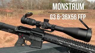 New Monstrum G3 6-36x56 FFP