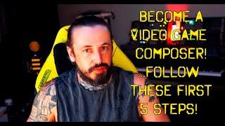 Become a video game composer! - Your first 5 steps! Advice from a BAFTA nominated game composer.