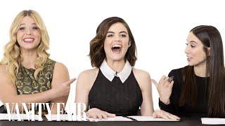 The Cast of Pretty Little Liars Takes a Lie Detector Test