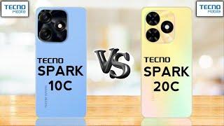 Tecno Spark 10C 4G Vs Tecno Spark 20C 4G