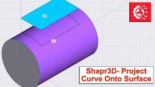 Shapr3D- How To Project A Curve Onto A Surface