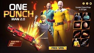 One Punch Man M1887 Return Free Fire|One Punch Man 2.0 Return Event Free Fire| Free Fire New Event