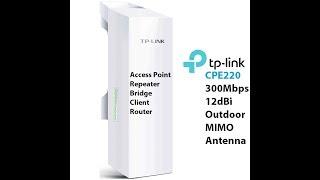 tp link cpe220 unboxing