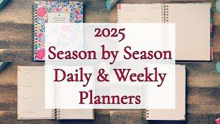 ***NEW 2025 SEASON BY SEASON DAILY & WEEKLY PLANNER REVIEW & WALKTHROUGH