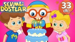 Doğum Günü Şarkısı  İyi ki Doğdun | Sevimli Dostlar Bebek Şarkıları |  Adisebaba TV Kids Songs