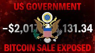 Bitcoin Will CRASH -18% After $2 BILLION Sale? (GOVERNMENT WALLET EXPOSED)