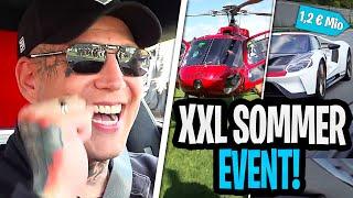 LIVE Helikopter FLUG! Monte FÄHRT 1,2 MILLIONEN Auto XXL Sommer Stream | MontanaBlack IRL