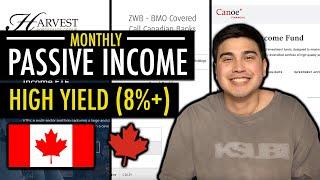 3 HIGH-INCOME Canadian ETFs To Buy With MONTHLY DIVIDENDS (8%+ YIELDS)