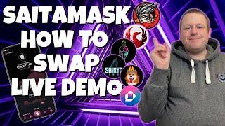 SAITAMA | LIVE video on HOW to swap tokens. Make sure your ready for LAUNCH 