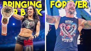 Wrestlers Bringing AJ Lee Back to WWE...WWE Signs Star...CM Punk in WWE Forever...Wrestling News