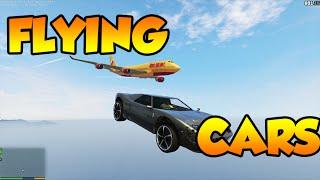 GTA 5 PC - FLYING CARS MOD