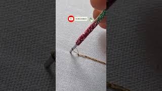 Easy Aari end knot for beginners#aariwork#aariworkendknot #shorts #aarionlineclasscontact 9632154403