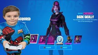 UNLOCKING FREE EXPENSIVE & EXCLUSIVE Fortnite Skin DARK SKULLY Xbox Series s FREE Skin Unlock