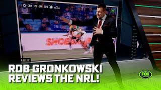 'I don't think I would ever do this without pads!'  I Gronk gets introduced to the NRL I Fox League