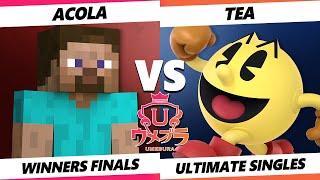 Umebura 9 Winners Finals - Acola (Steve) Vs. Tea (Pac-Man) SSBU Ultimate Tournament