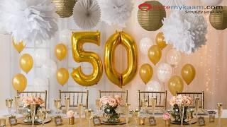 50th Birthday Celebration Ideas for a Memorable Bash