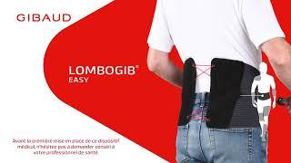 Ceinture Lombogib® Easy – Mise en place